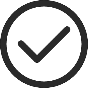 Tick icon